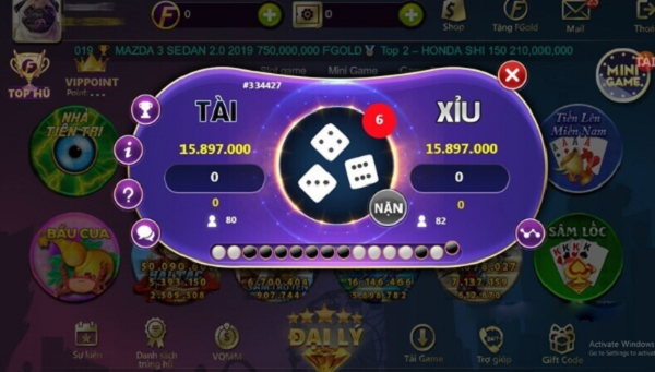 app tài xỉu online